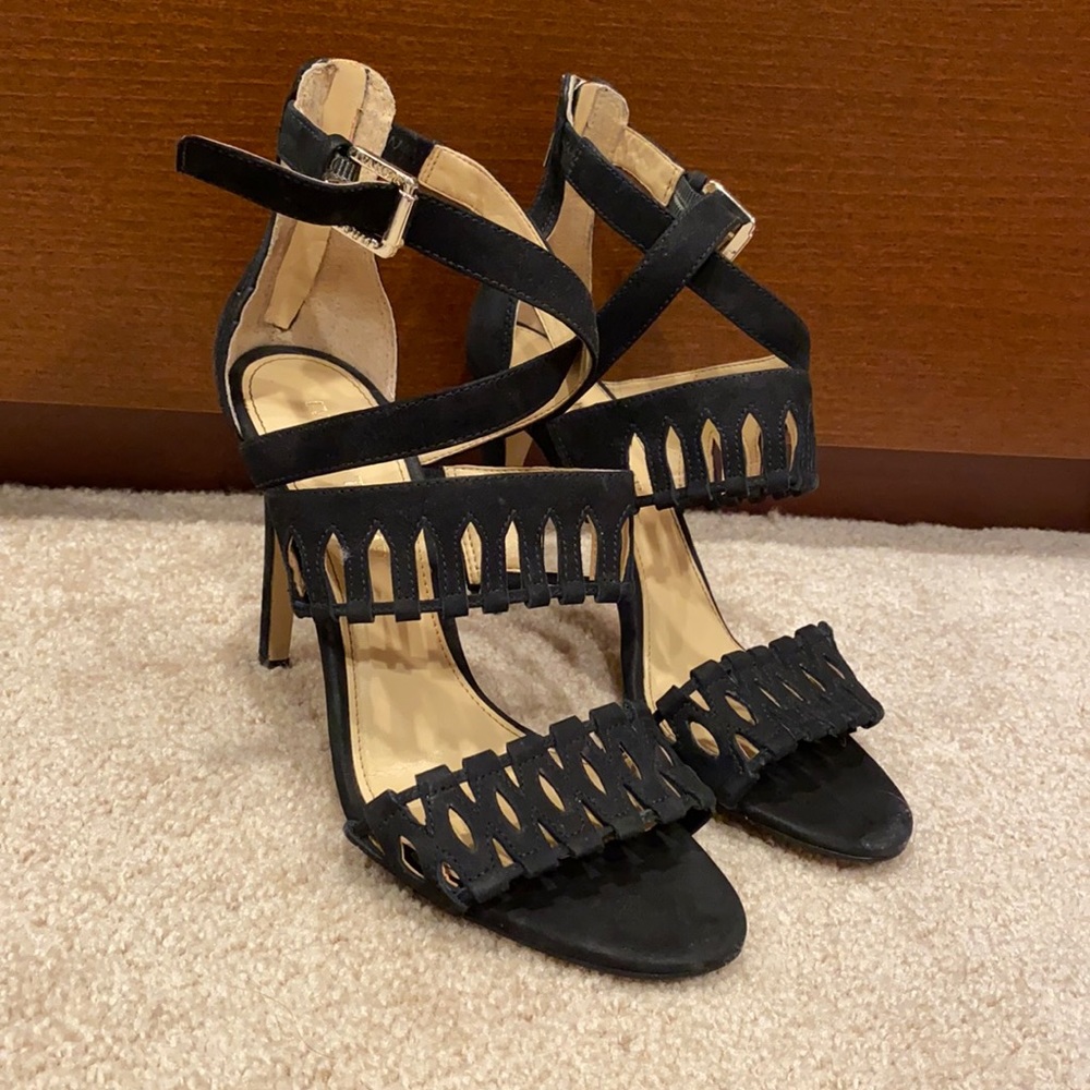 Ivanka Trump Black Heels Size 8M